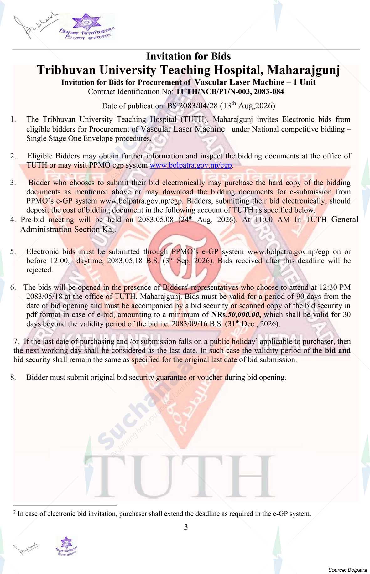 Tribhuvan University Teaching Hospital (TUTH)