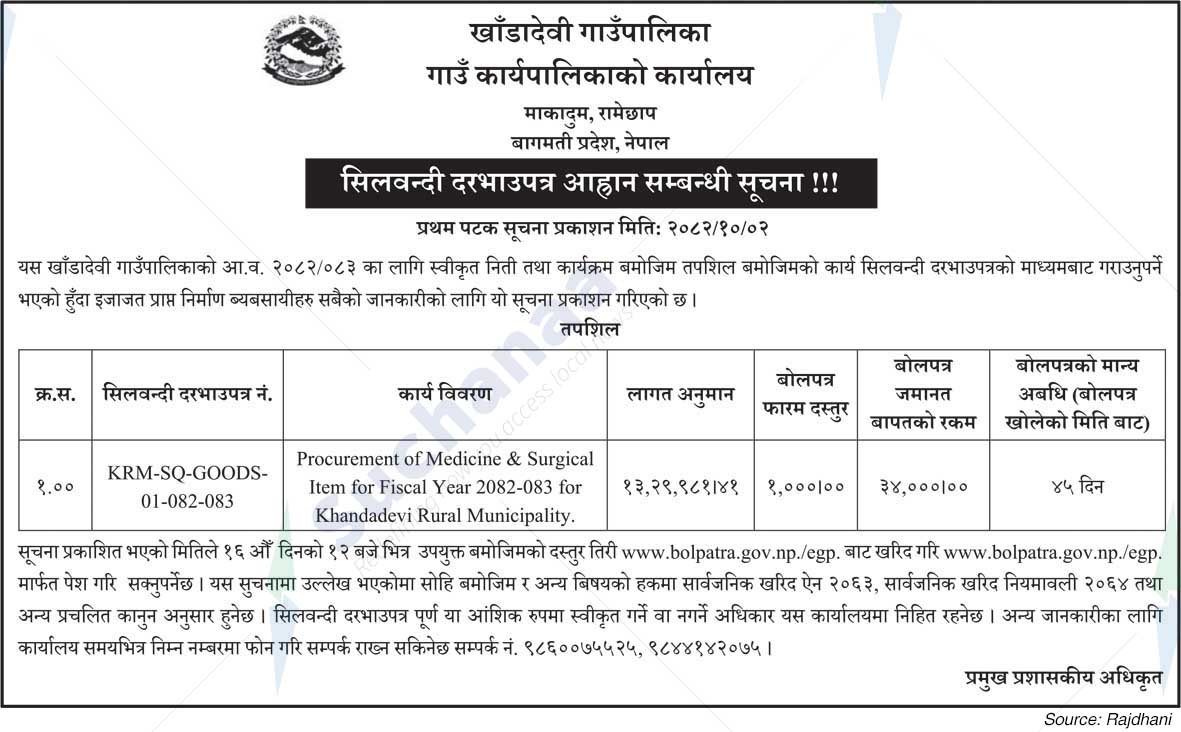 Khandadevi Rural Municipality
