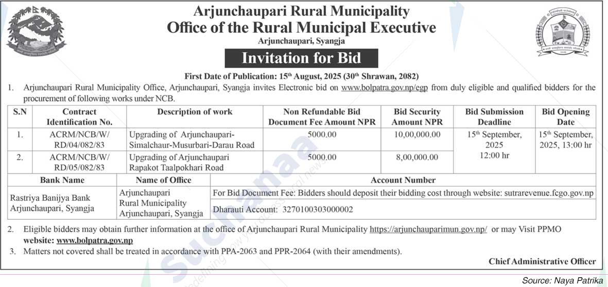 Arjunchaupari Rural Municipality