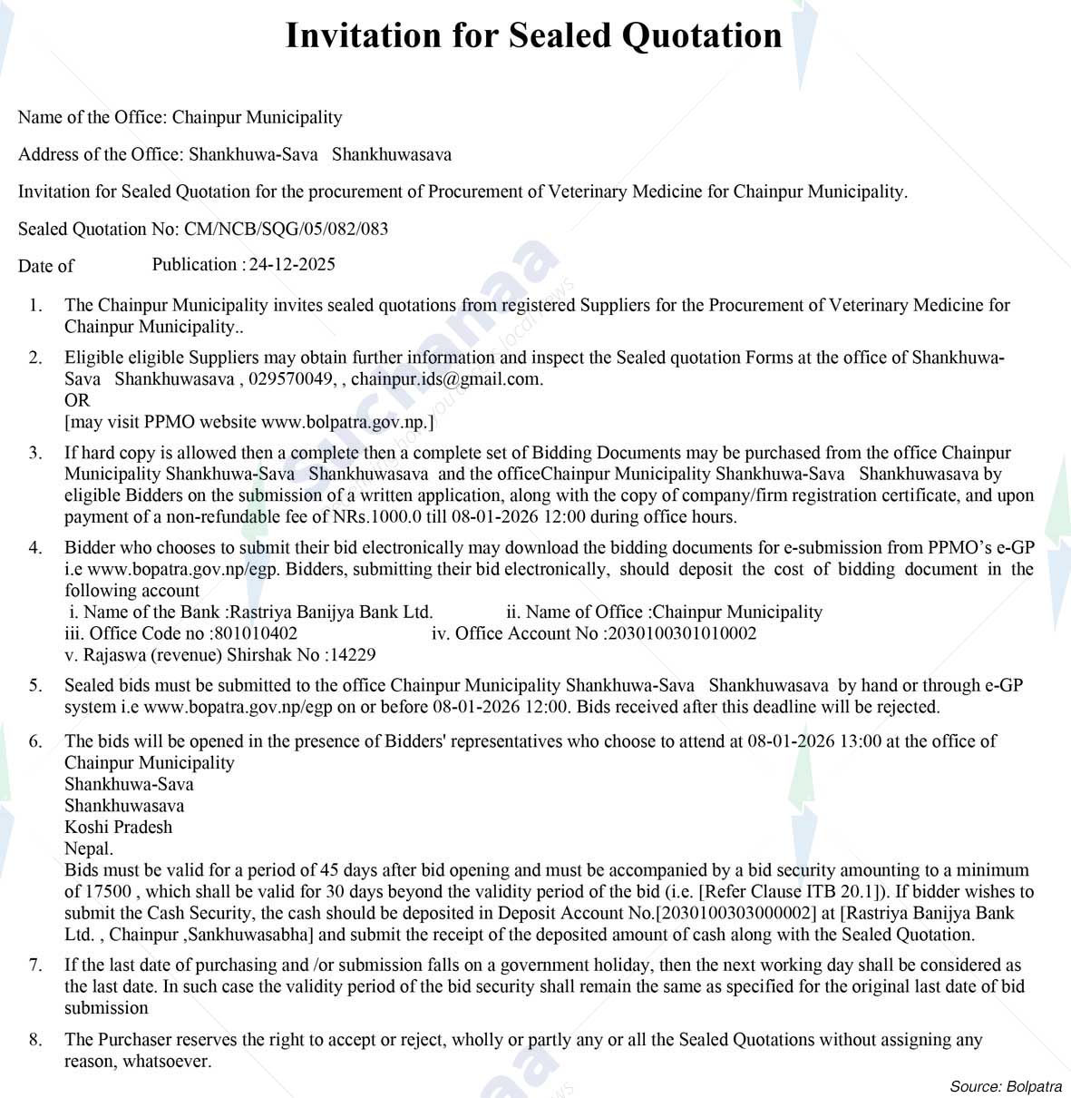 Chainpur Municipality