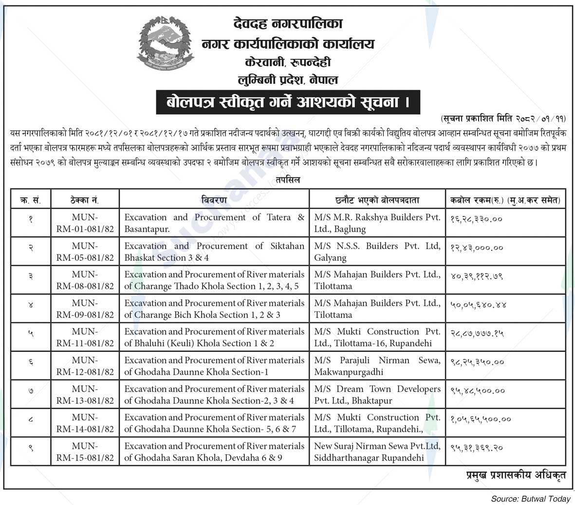 Devdaha Municipality