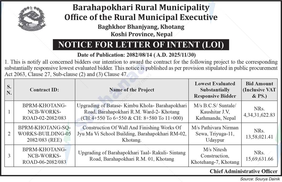 Barahapokhari Rural Municipality