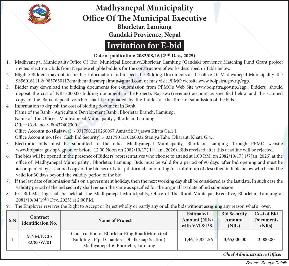 Madhyanepal Municipality