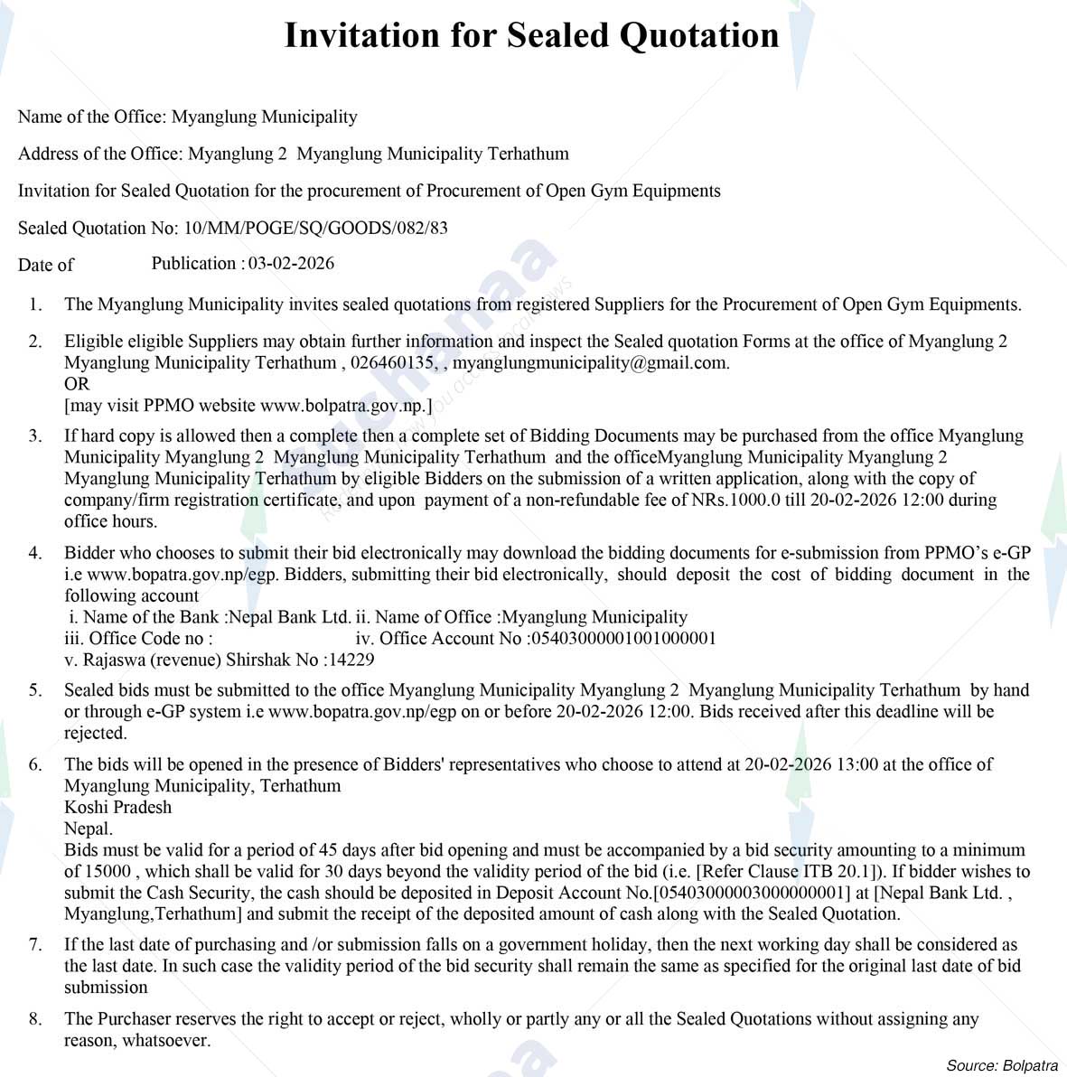 Myanglung Municipality