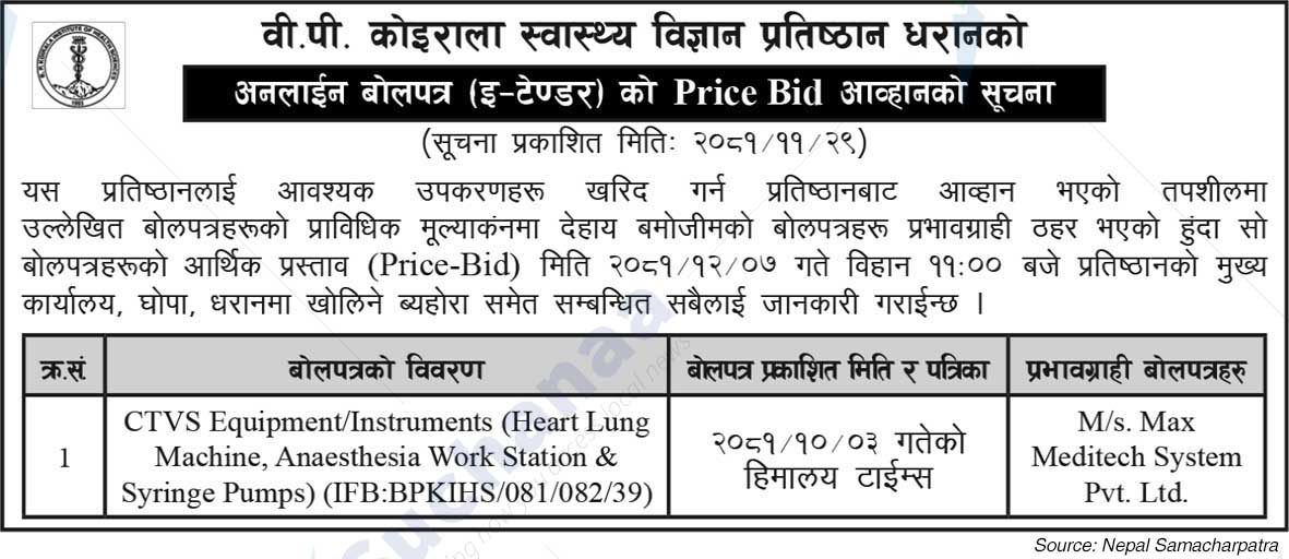 B.P. Koirala Institute of Health Sciences, Dharan