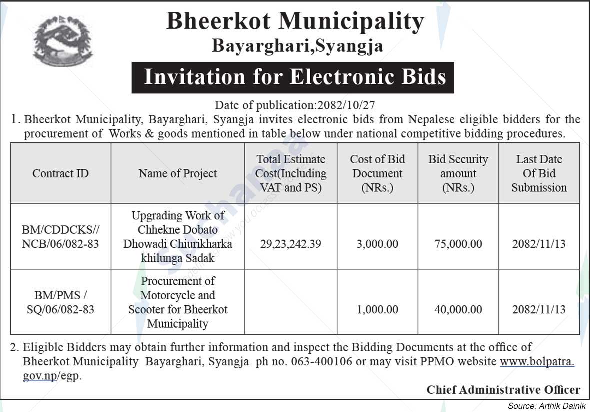 Bheerkot Municipality