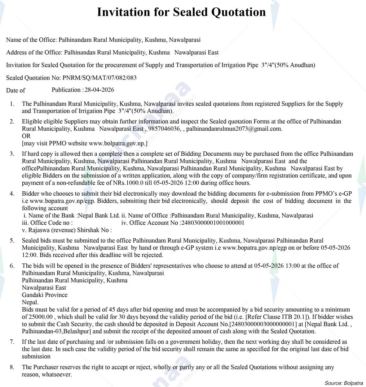 Palhinandan Rural Municipality