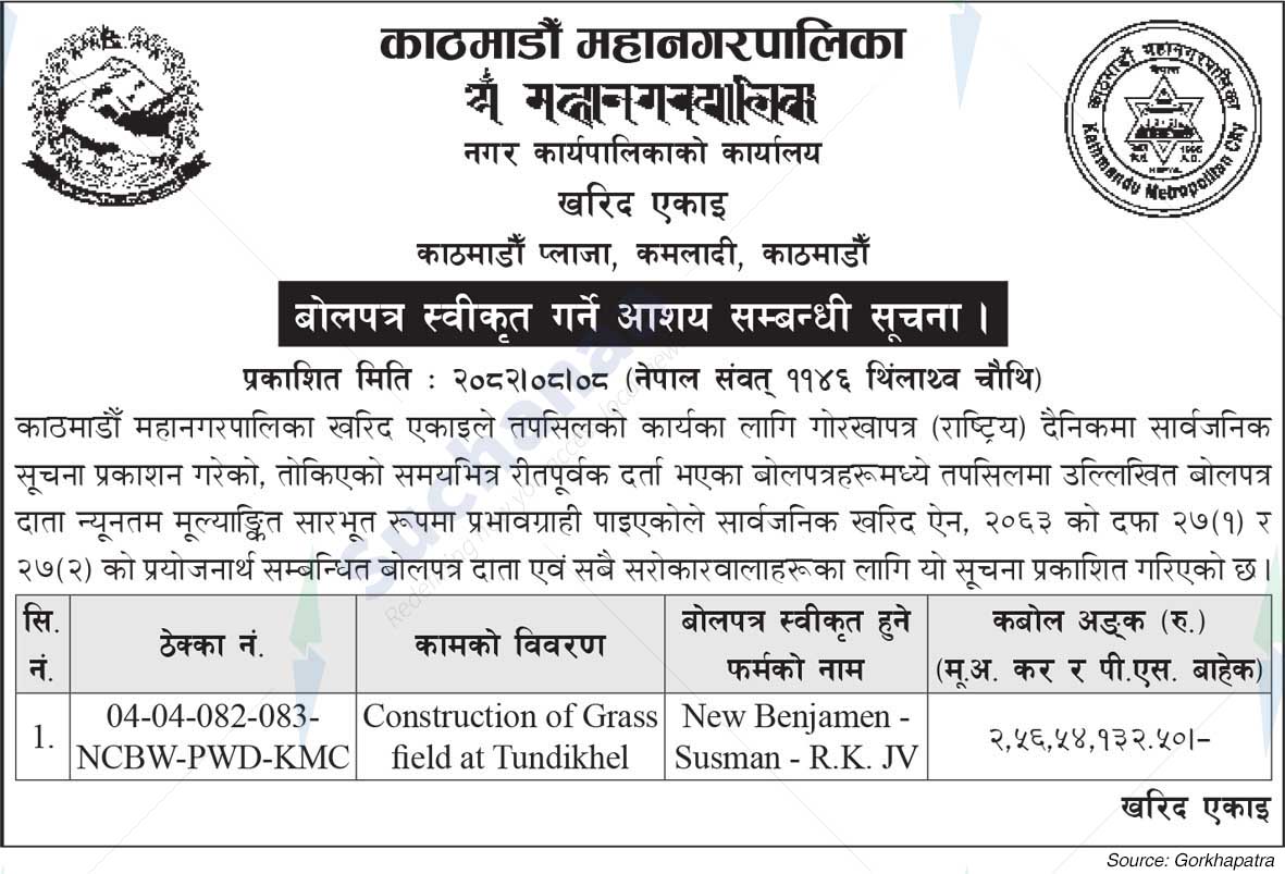 Kathmandu Metropolitan City