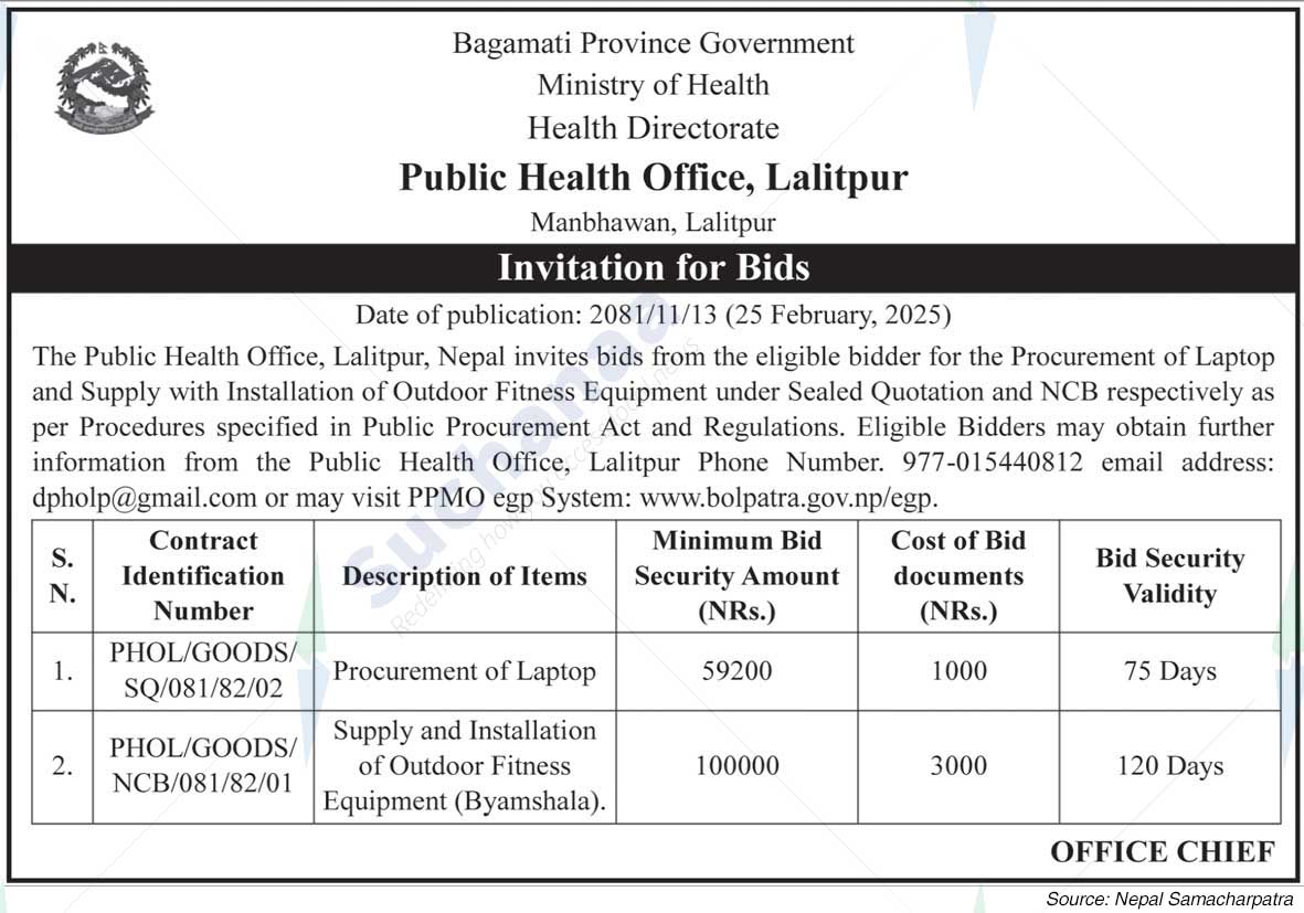 Public Health Office, Lalitpur