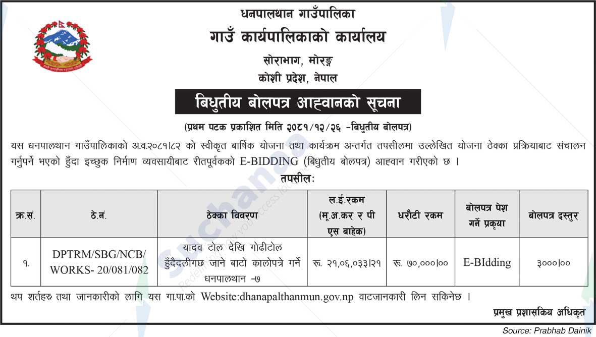 Dhanpalthan Rural Municipality