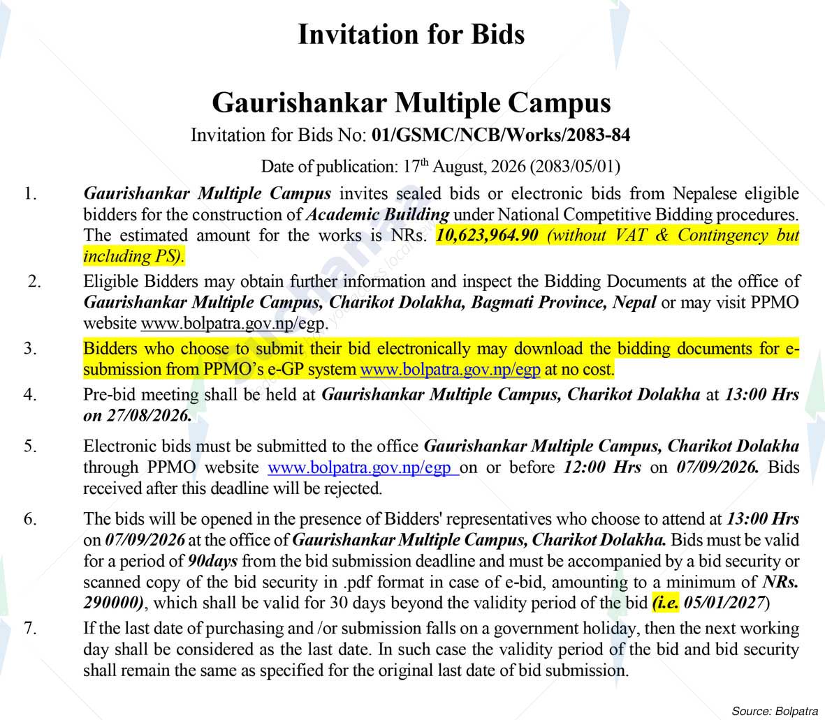 Gaurishankar Multiple Campus