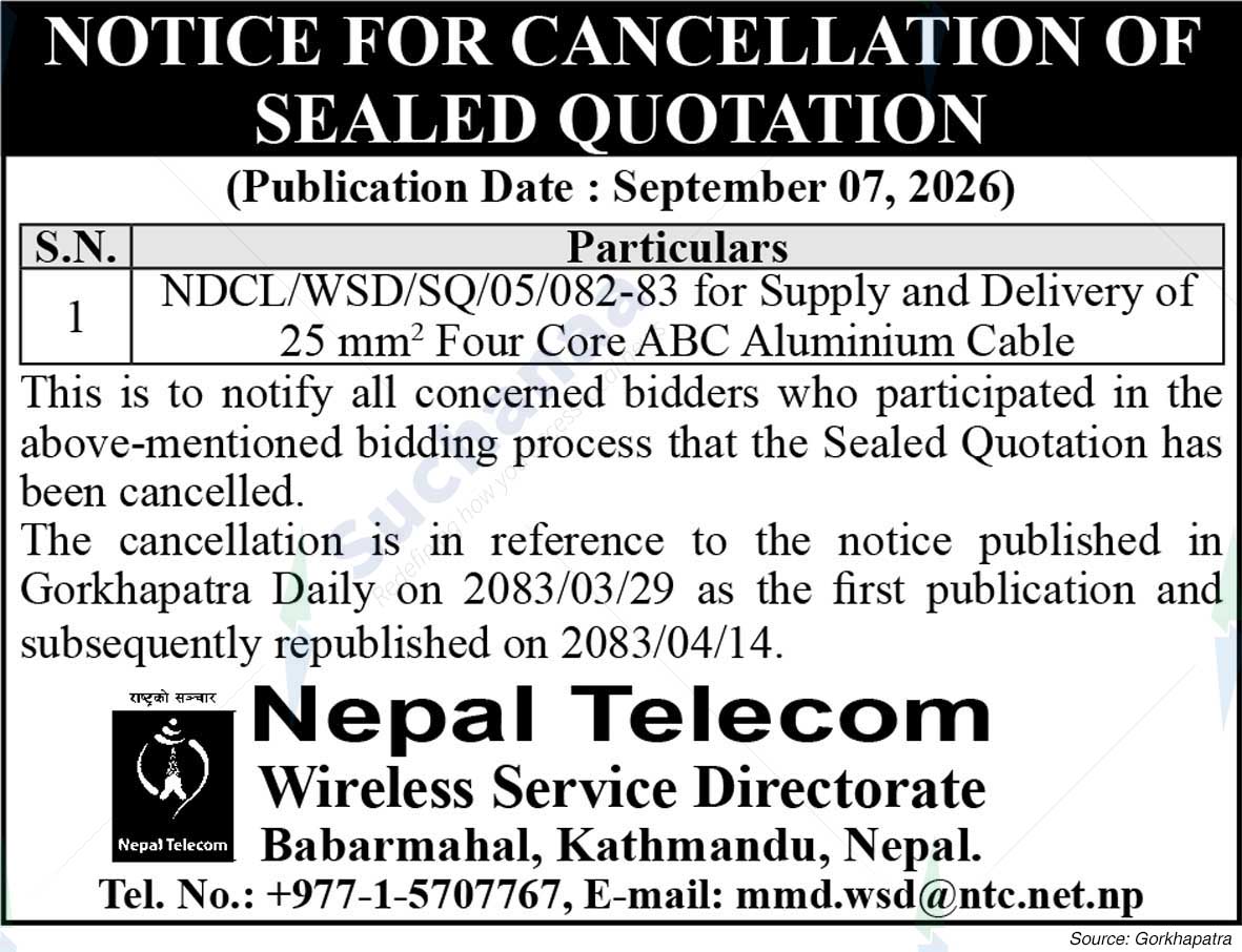Nepal Doorsanchar Company Limited (NTC)