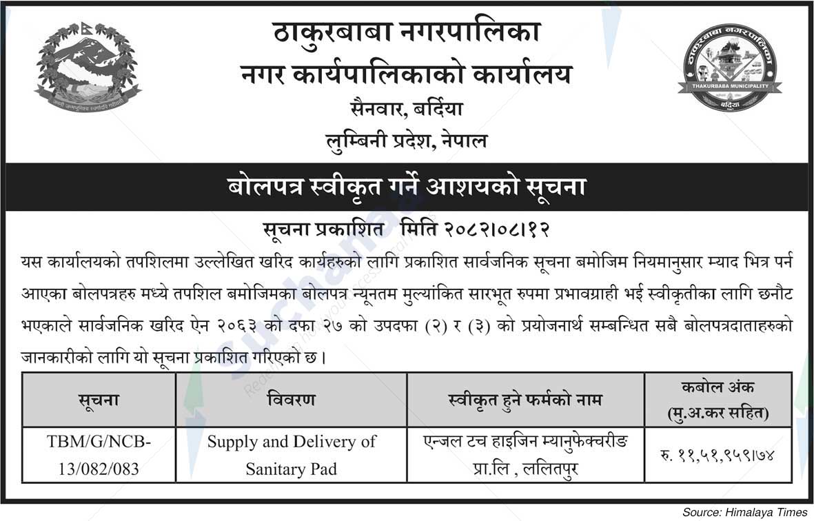 Thakurbaba Municipality