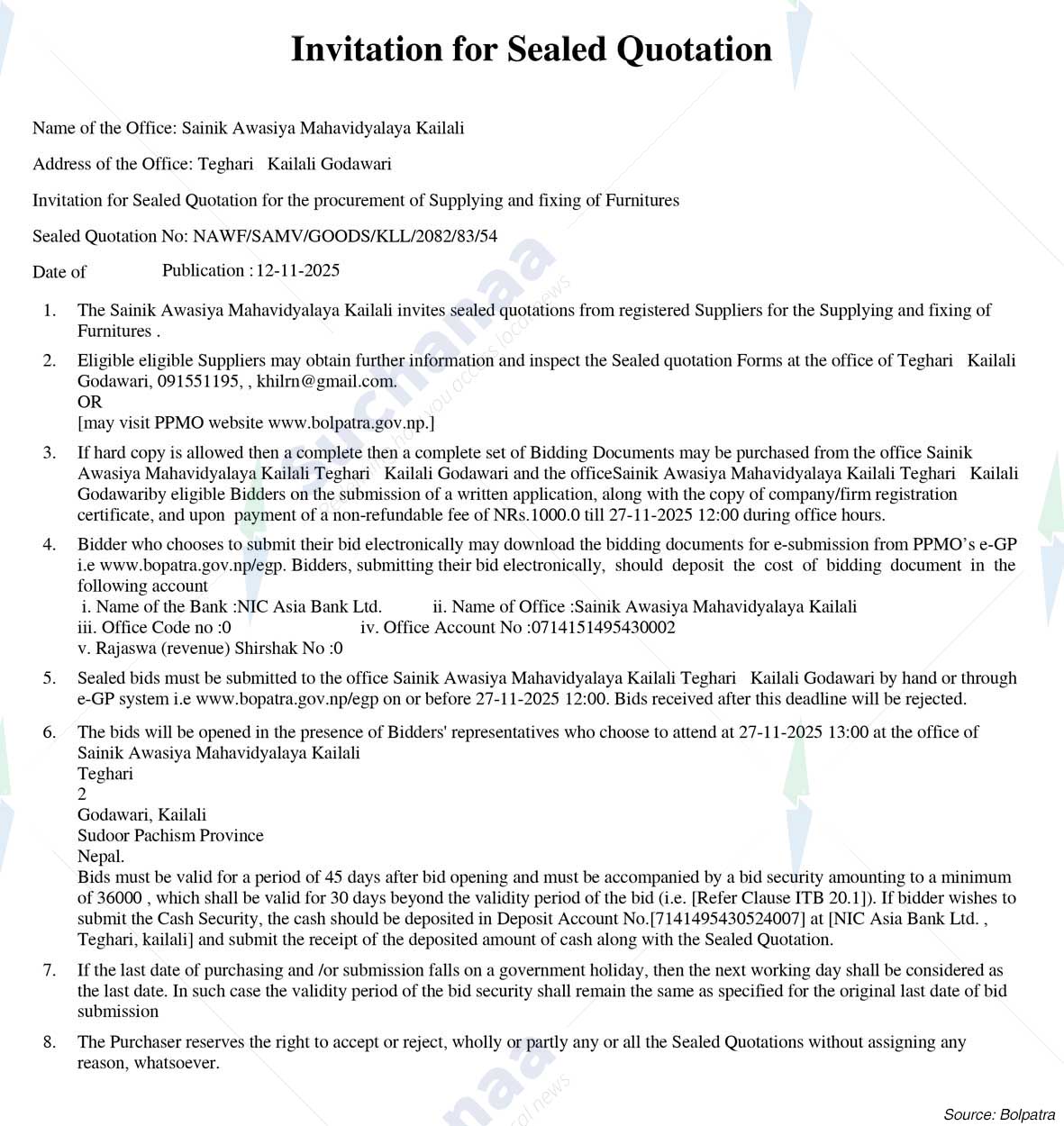 Sainik Awasiya Mahavidyalaya