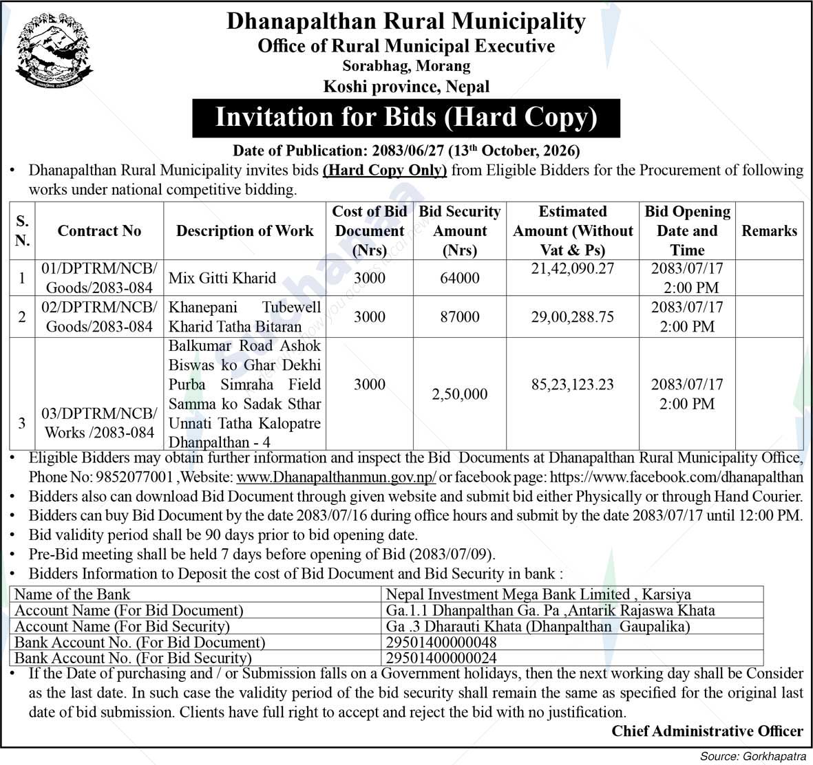 Dhanapalthan Rural Municipality