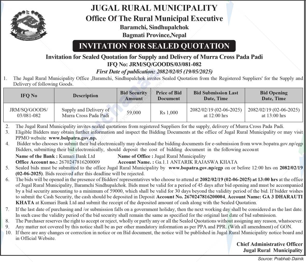 Jugal Rural Municipality