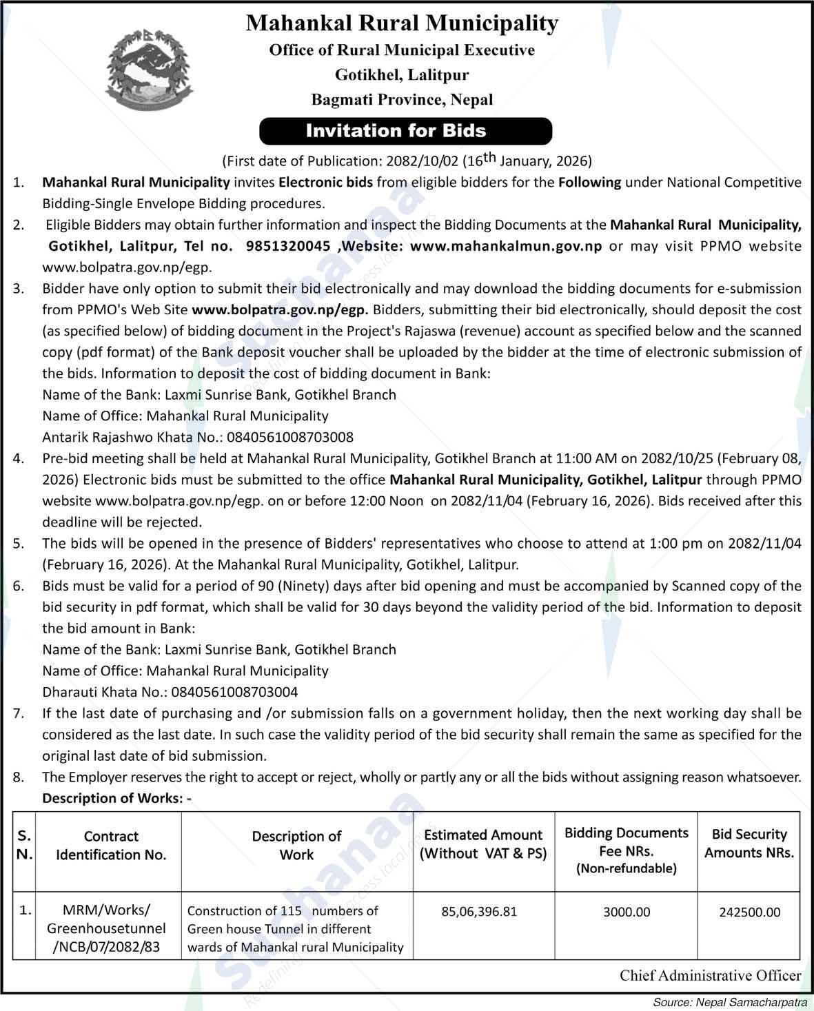 Mahankal Rural Municipality