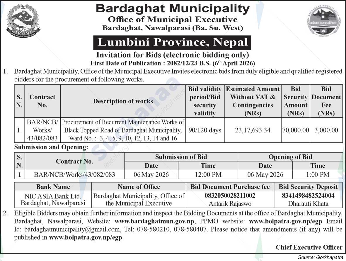 Bardaghat Municipality