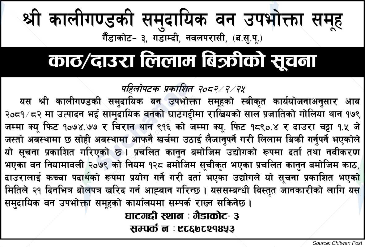Kaligandaki Saa.Wa.Wo.Sa.