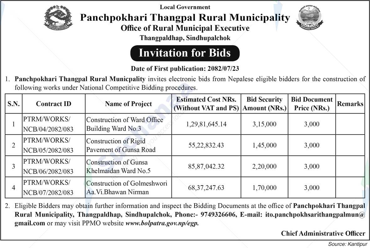 Panchpokhari Thagpal Rural Municipality