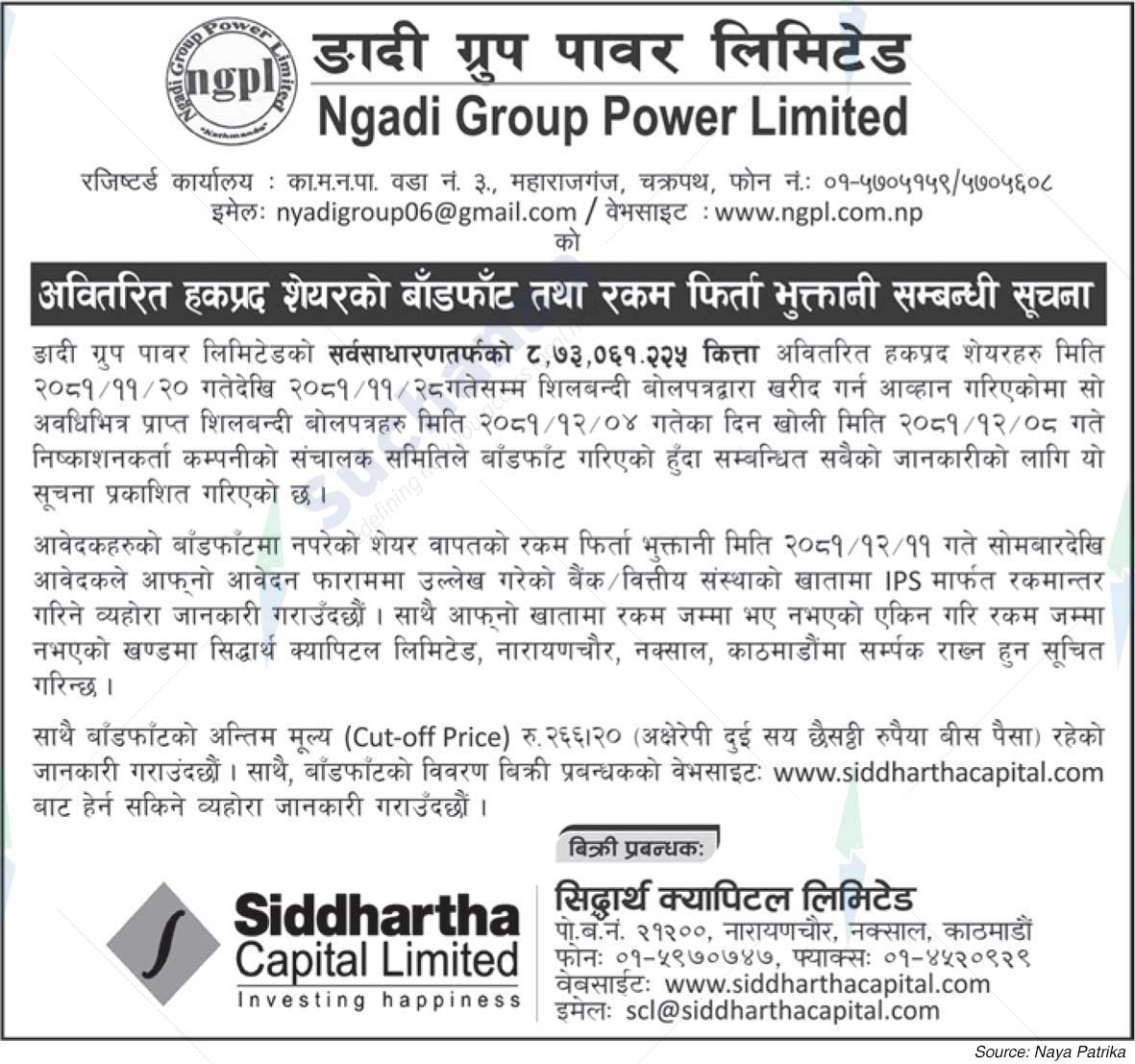 Ngadi Group Power Limited