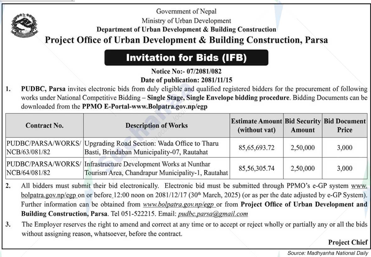 Project Office of Urban Development & Building Construction