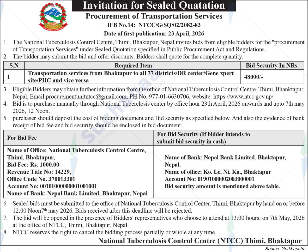 National Tuberculosis Control Center