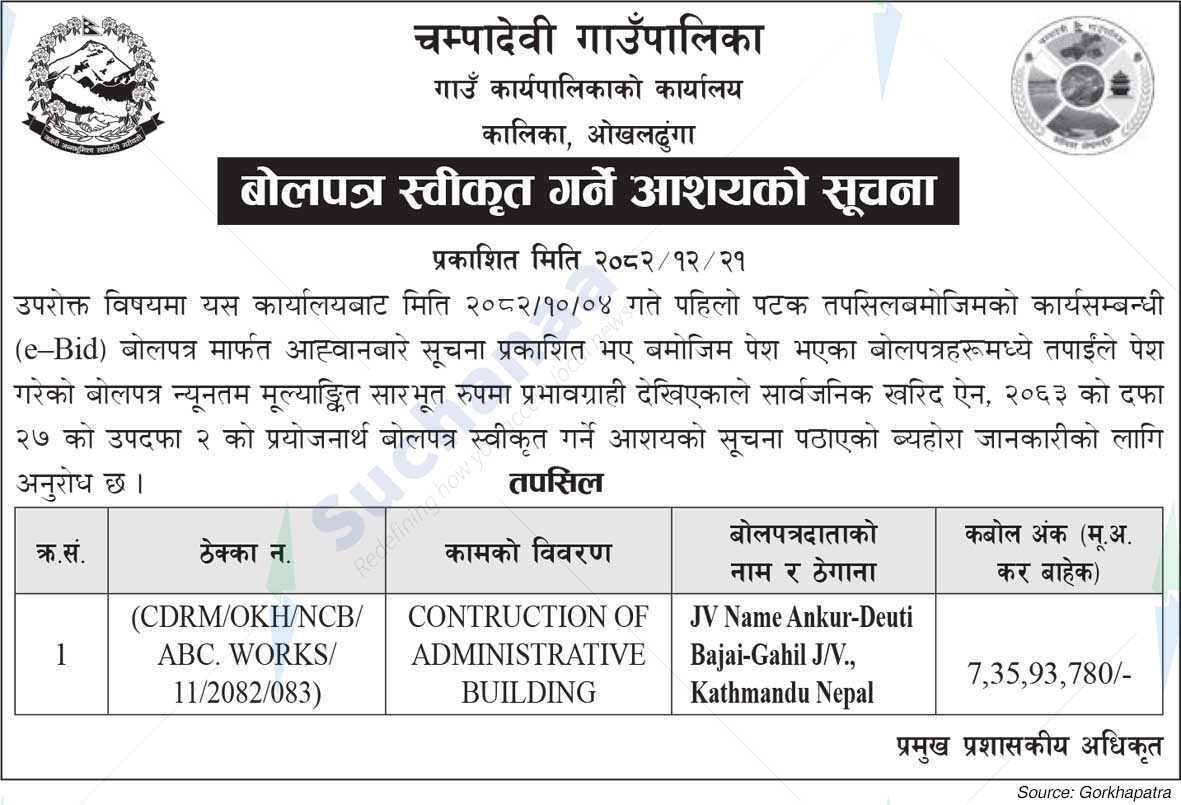 Champadevi Rural Municipality
