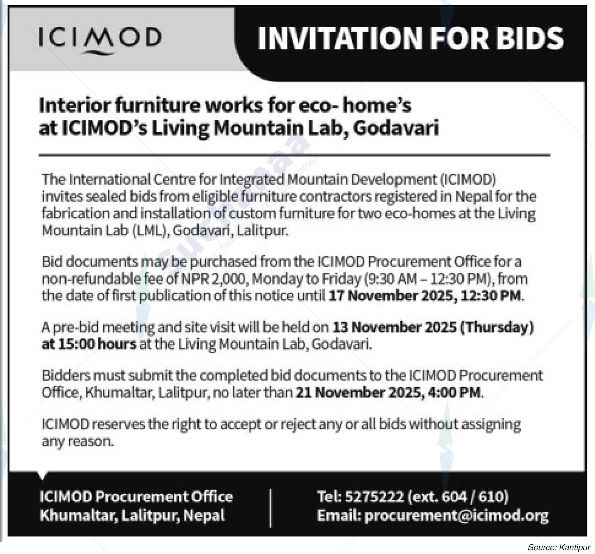 International Centre for Integrated Mountain Development (ICIMOD)