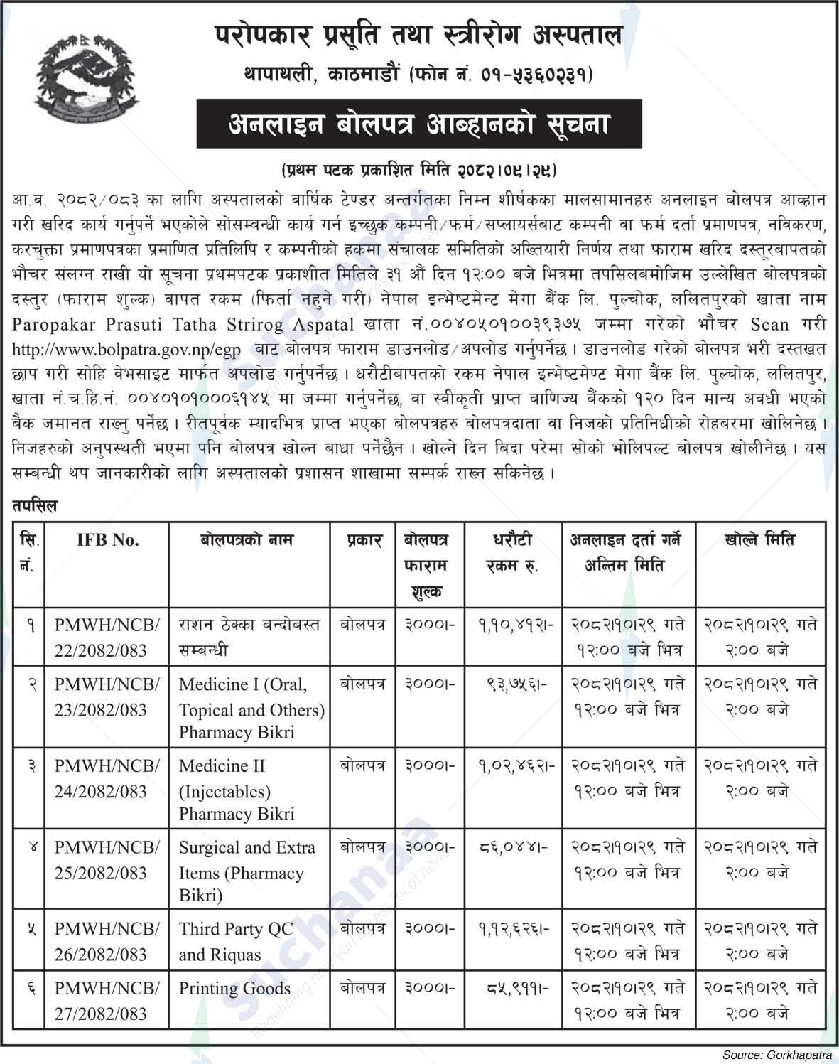 Paropakar Maternity and Women's Hospital