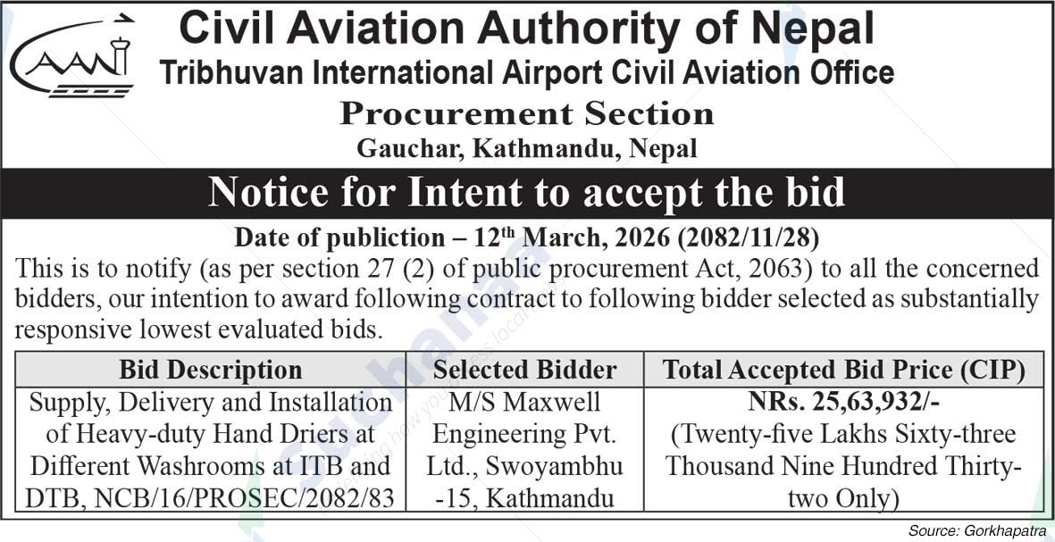 Tribhuvan International Airport