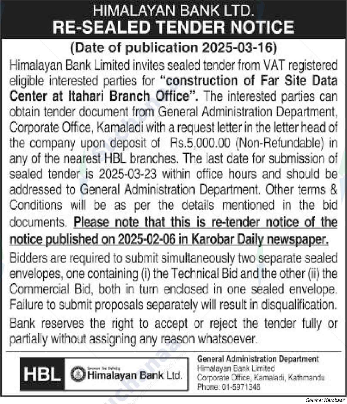 Himalayan Bank Ltd.
