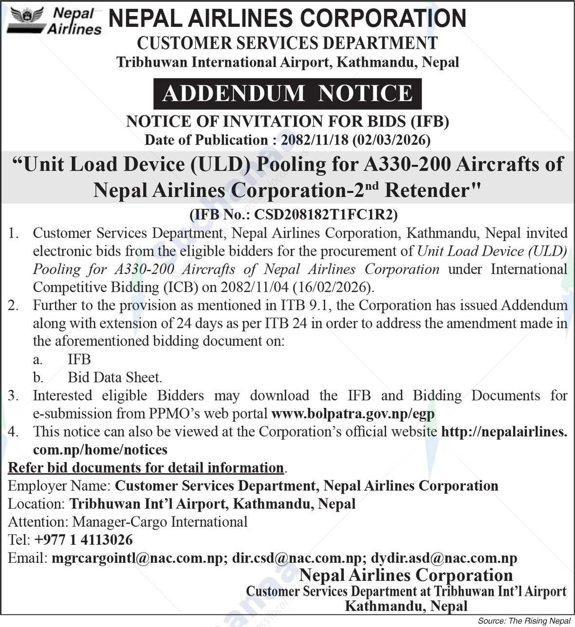 Nepal Airlines Corporation