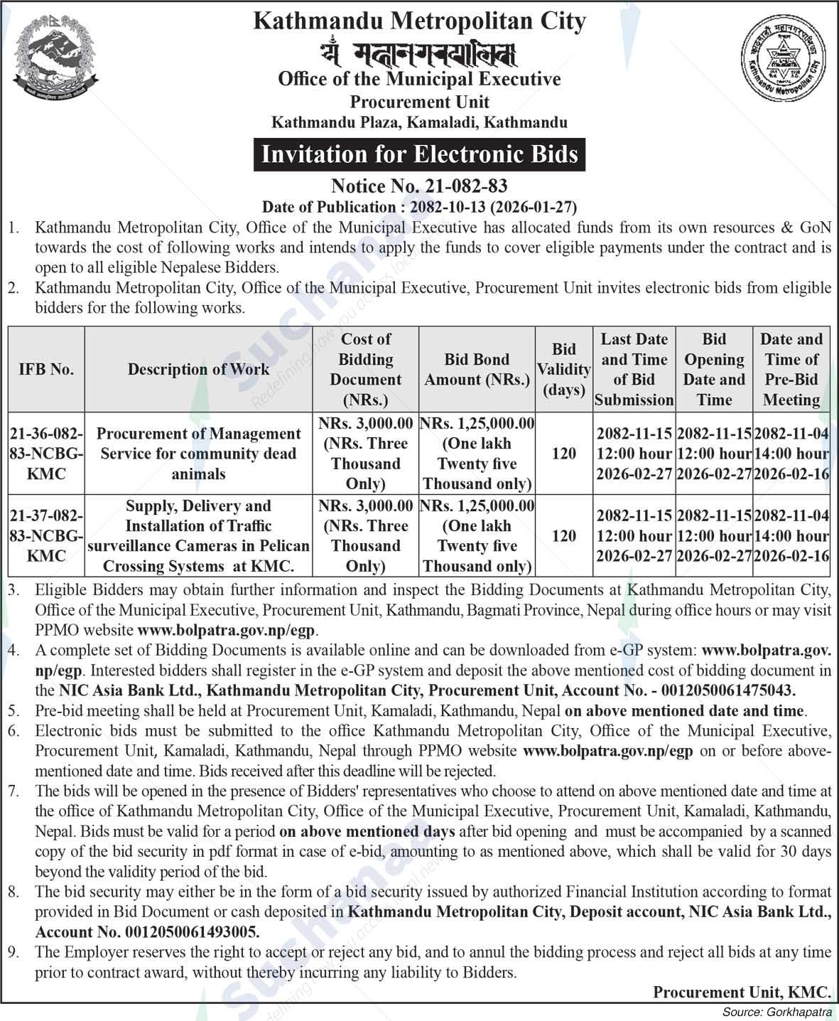 Kathmandu Metropolitan City