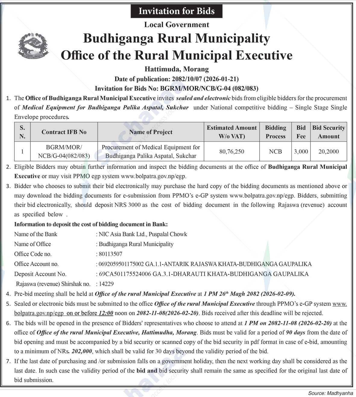 Budhiganga Rural Municipality