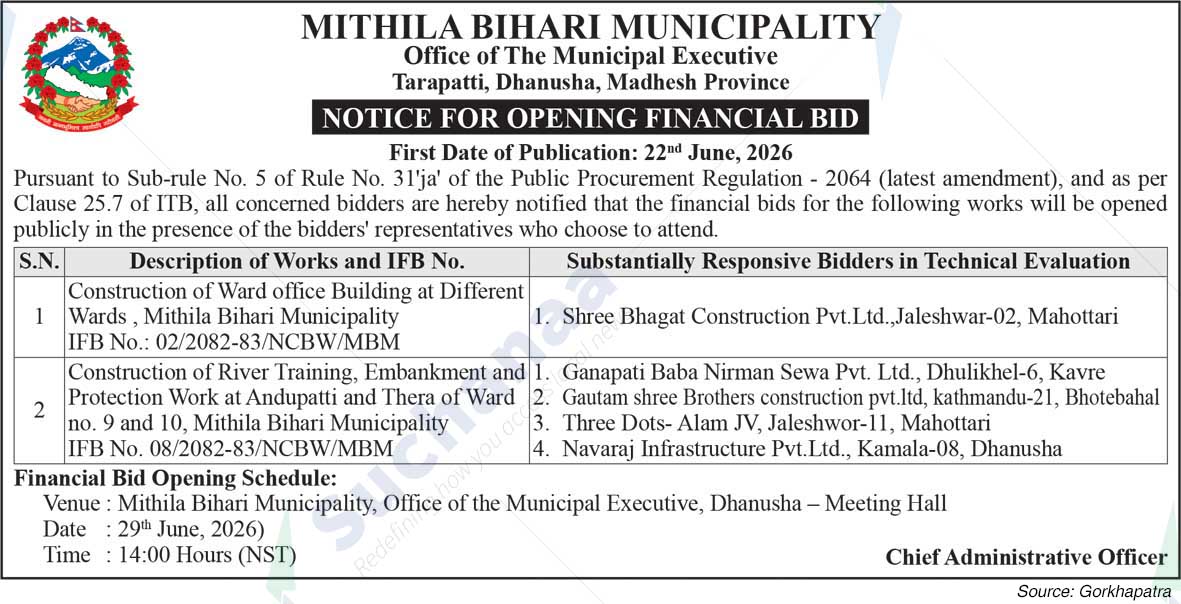 Mithila Bihari Municipality