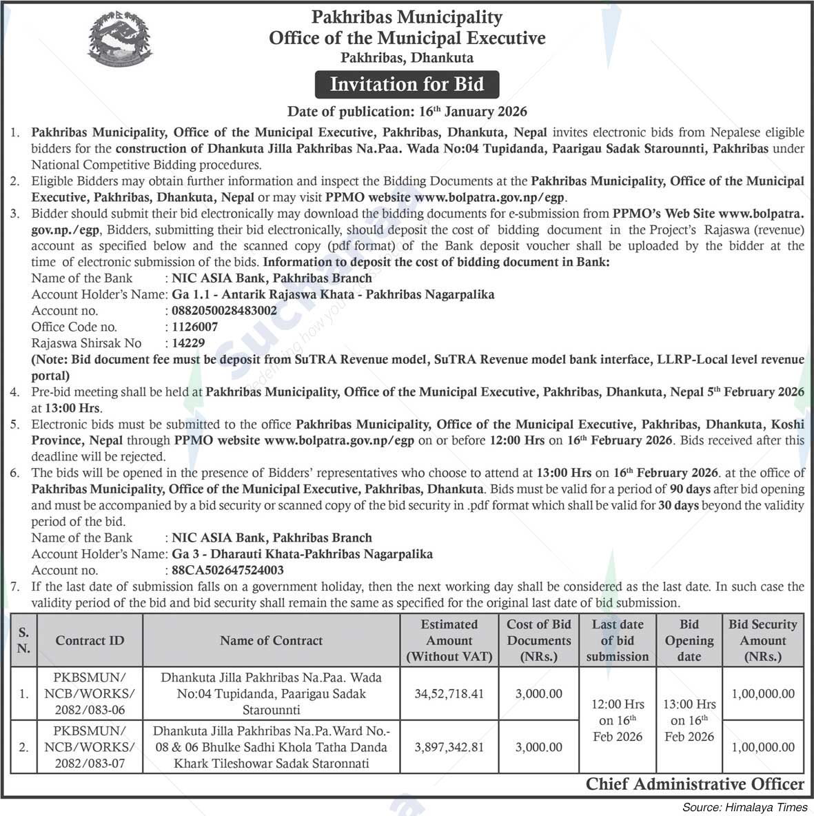 Pakhribas Municipality