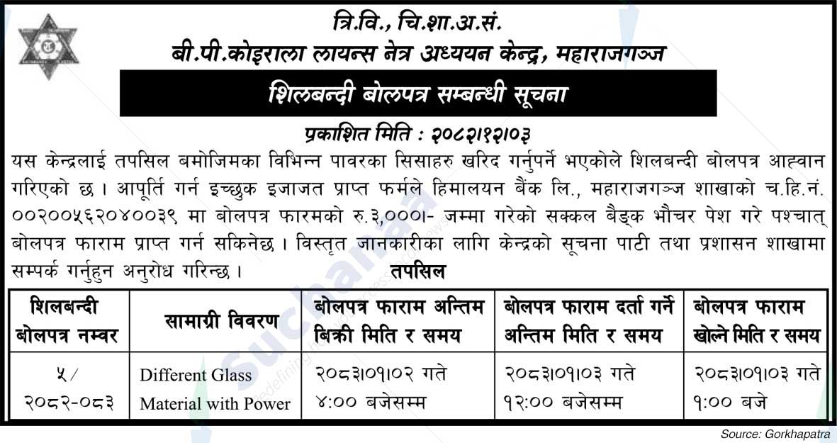 B.P. Koirala Lions Centre for Ophthalmic Studies