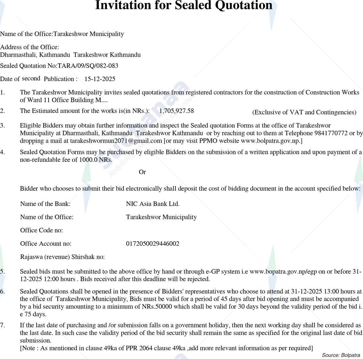 Tarkeshwor Municipality