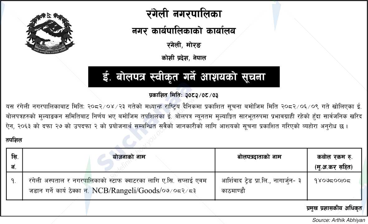 Rangeli Municipality