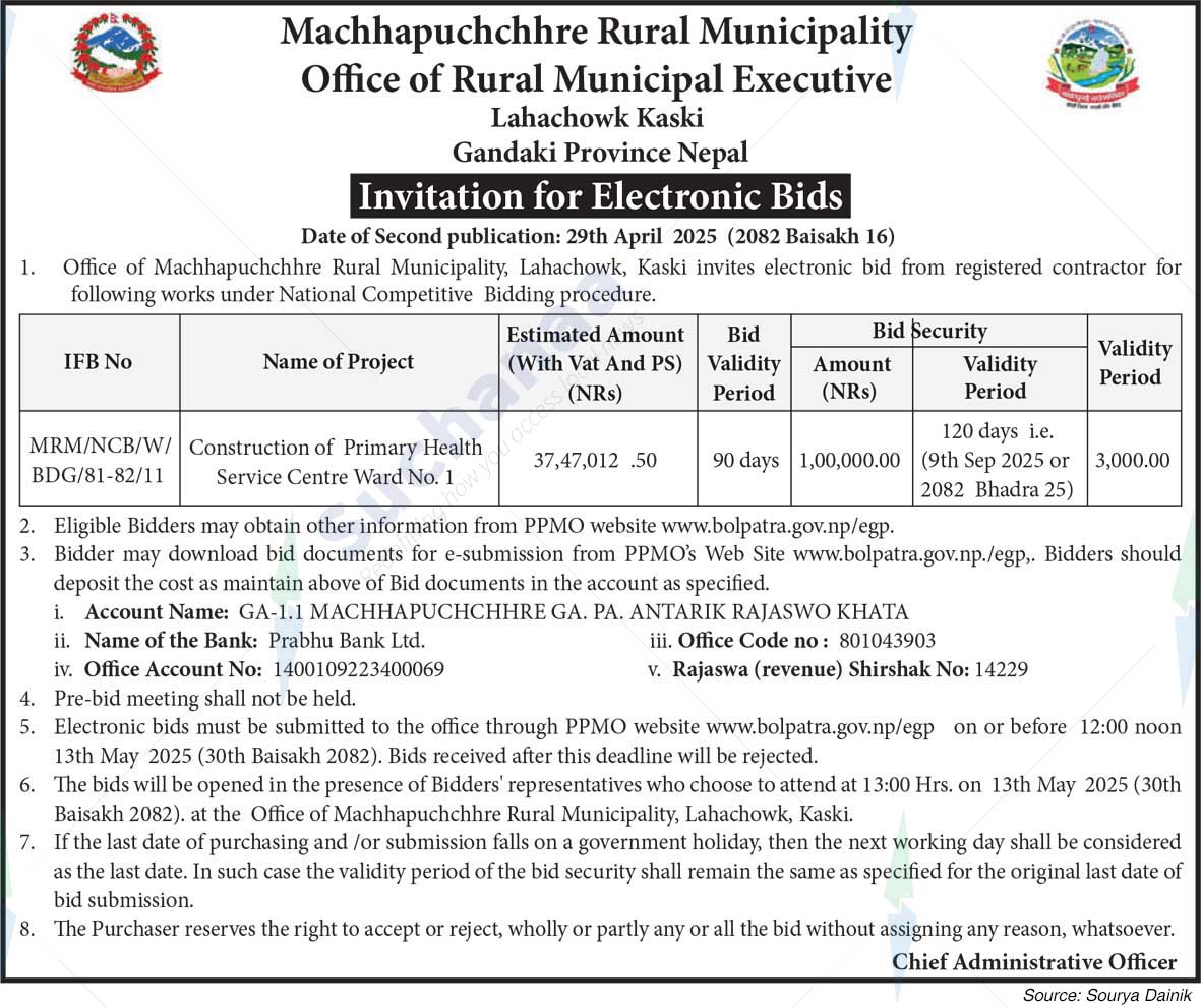 Machhapuchchhre Rural Municipality