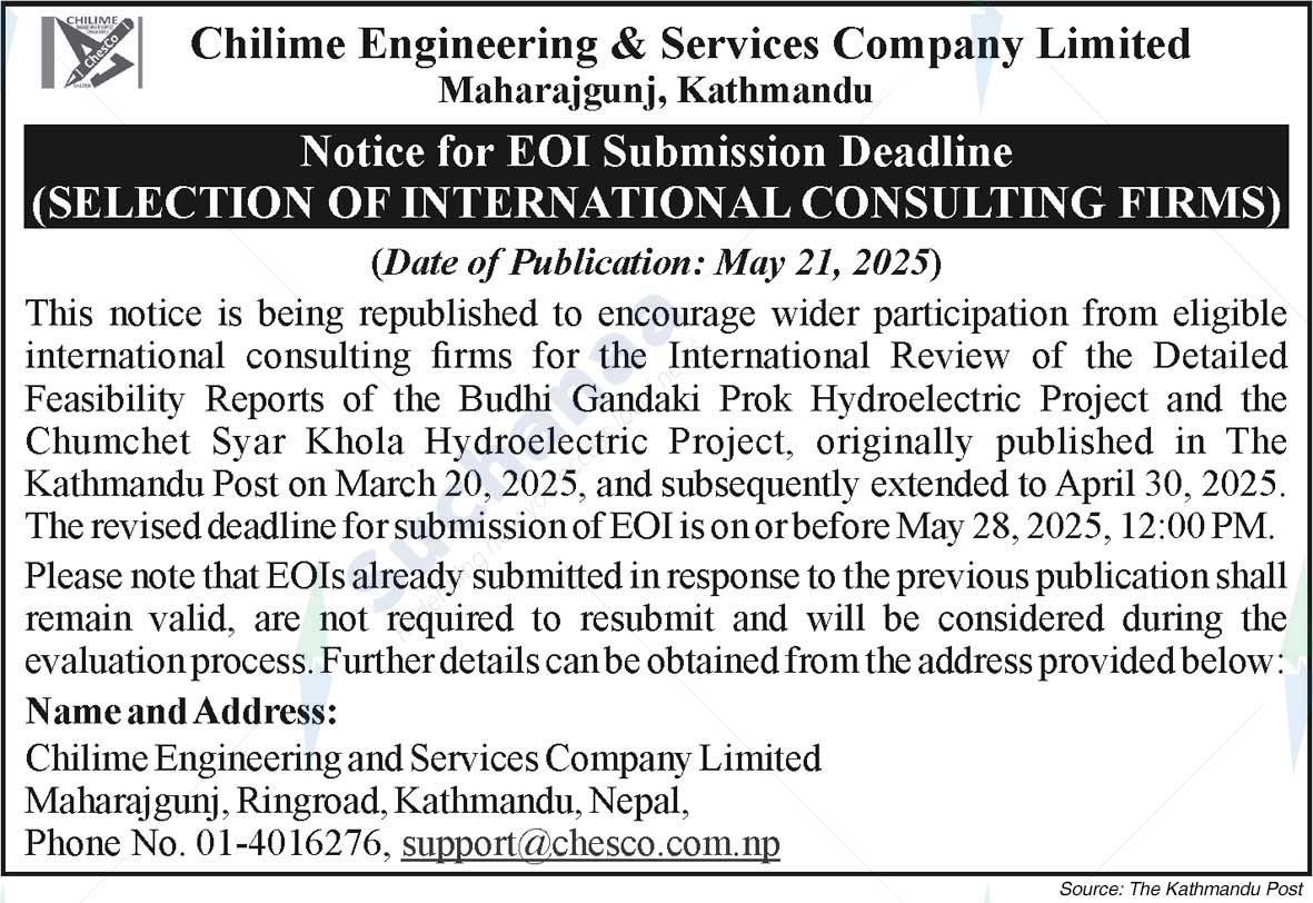 Chilime Engineering & Services Company Limited