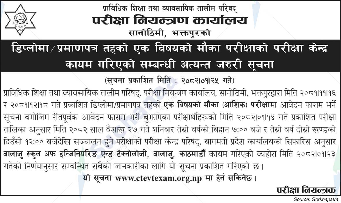 Office of the Controller of Examinations