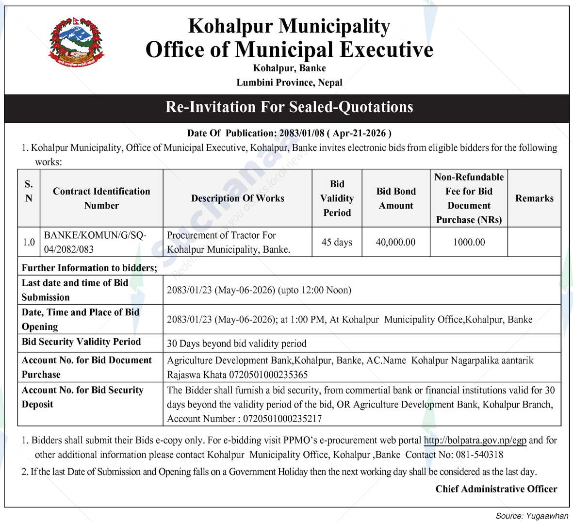 Kohalpur Municipality