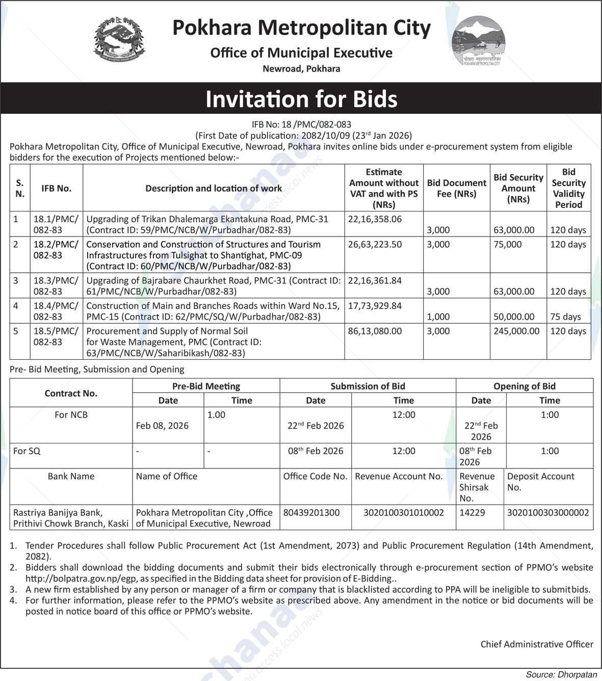 Pokhara Metropolitan CIty