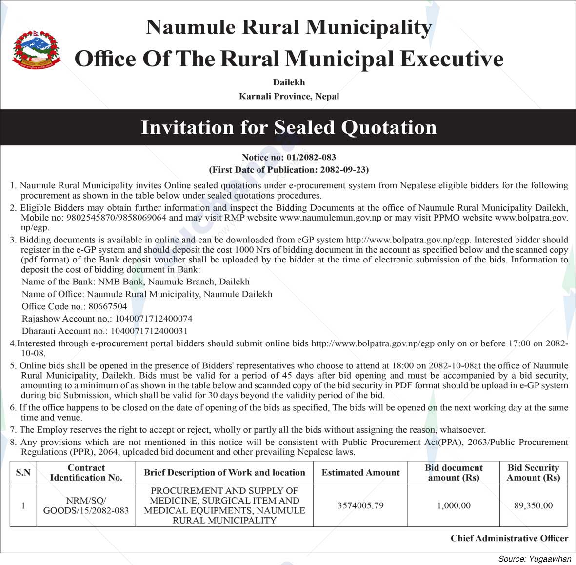 Naumule Rural Municipality
