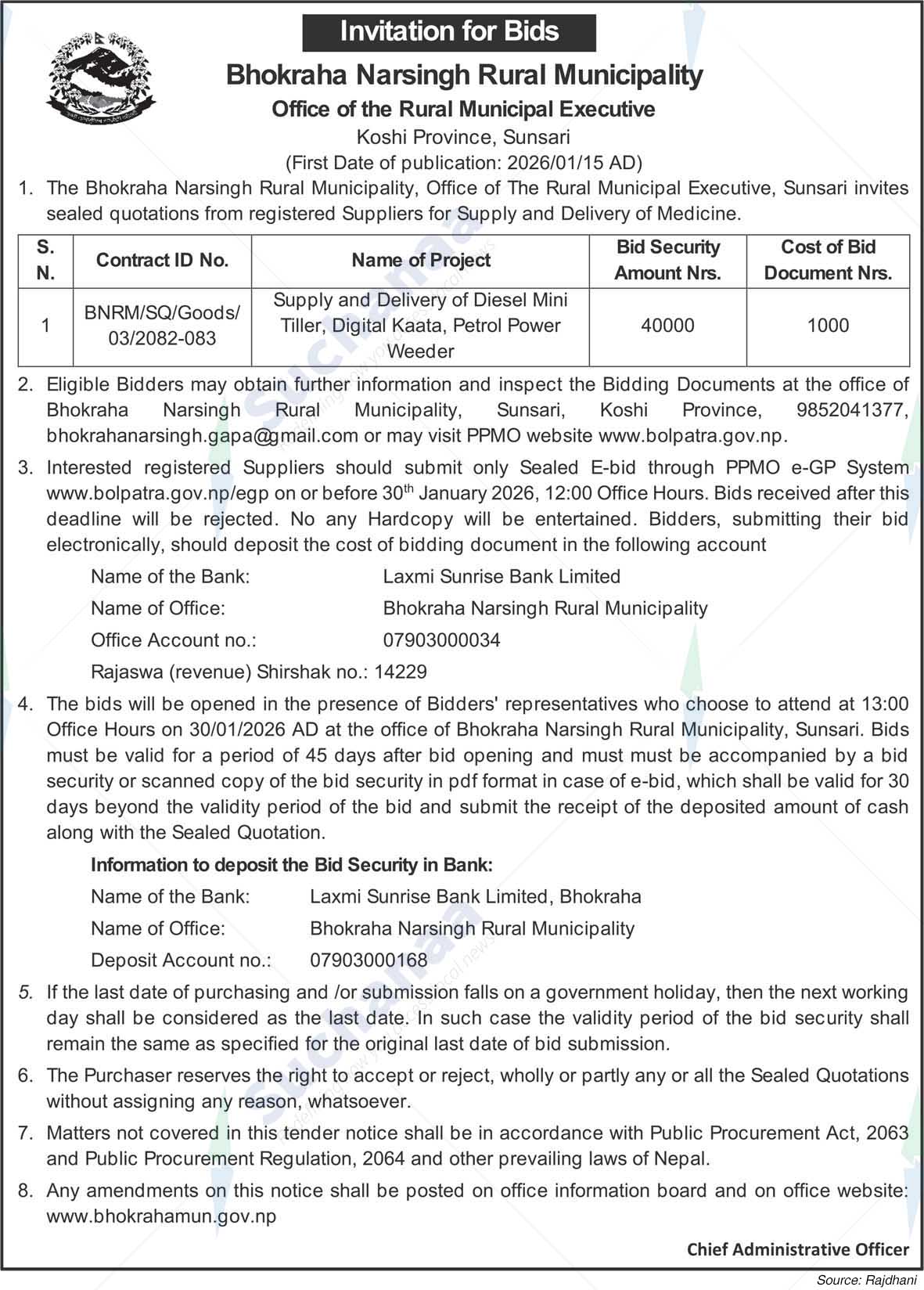 Bhokraha Narsingh Rural Municipality