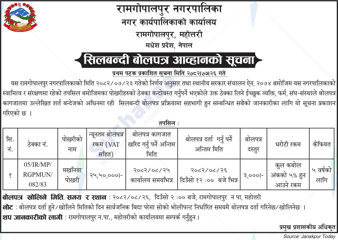 Ram Gopalpur Municipality