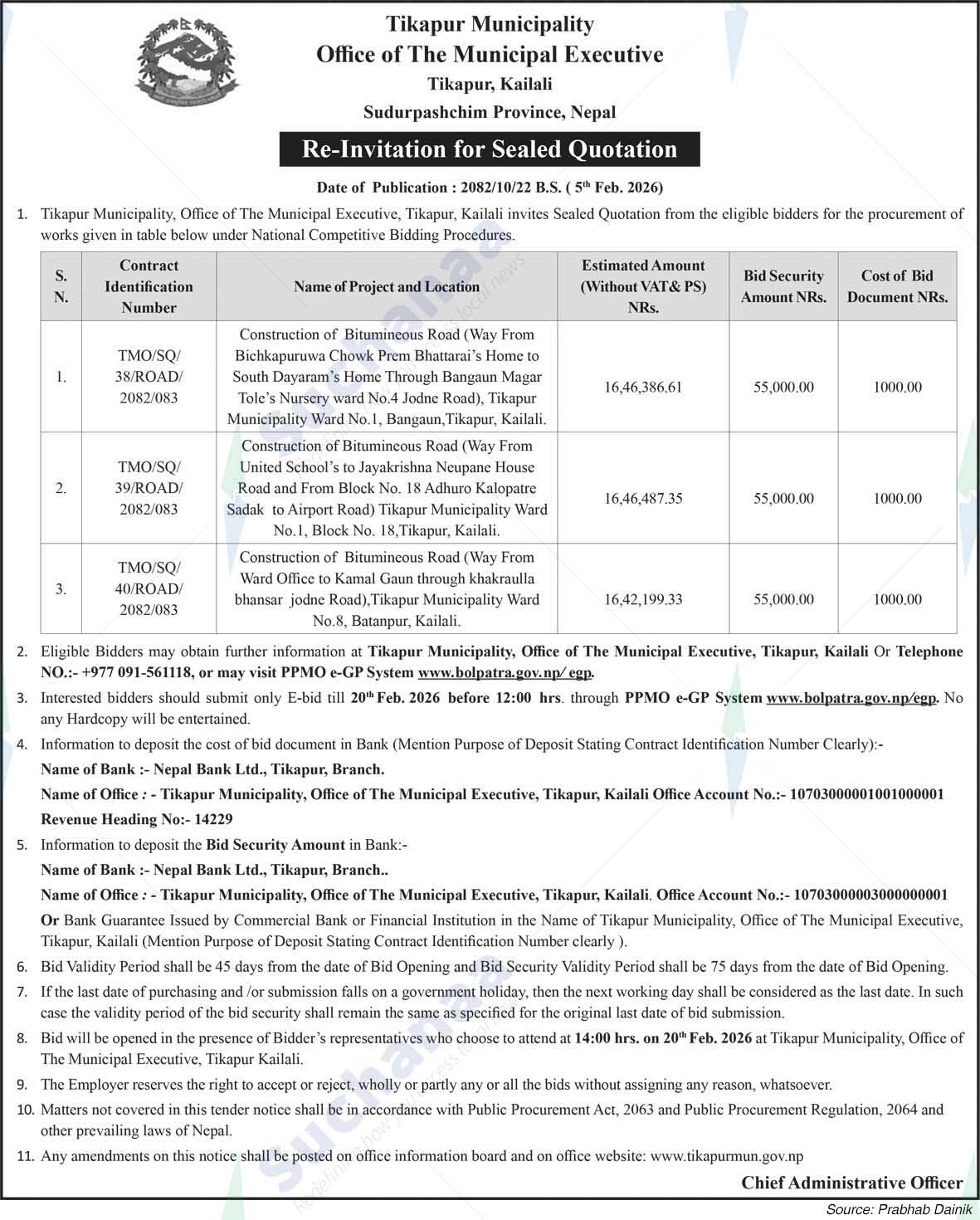 Tikapur Municipality