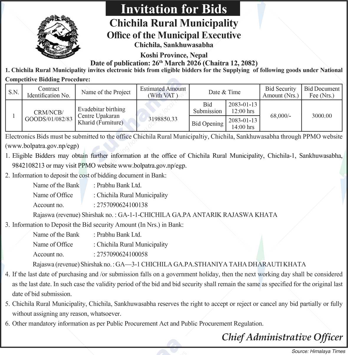 Chichila Rural Municipality